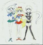 Sailor Star Healer, Sailor Neptune, Sailor Venus